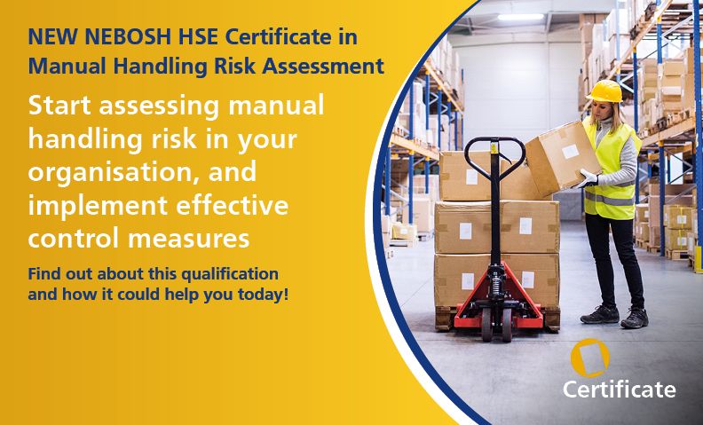 NEBOSH and the HSE join forces to tackle one of the main causes of musculoskeletal disorders